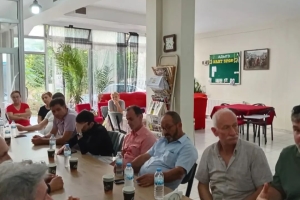 Güney Marmara Kafkas Dernekleri toplantısı için derneklerimiz bir arada.