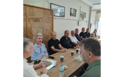 Güney Marmara Kafkas Dernekleri toplantısı için derneklerimiz bir arada.