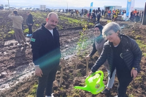 11 Kasım Milli ağaçlandırma günü etkinliğinden kareler