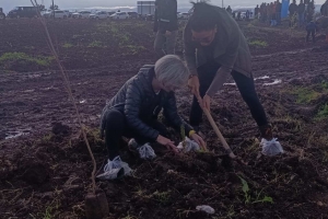 11 Kasım Milli ağaçlandırma günü etkinliğinden kareler