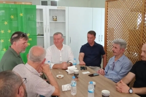 Güney Marmara Kafkas Dernekleri toplantısı için derneklerimiz bir arada.