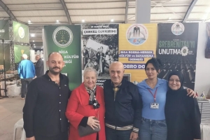 Necmettin Bek standımızı ziyaret etti.