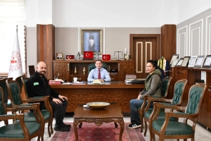 Biga Kaymakamı Ercan KAYABAŞI'nı ziyaret.