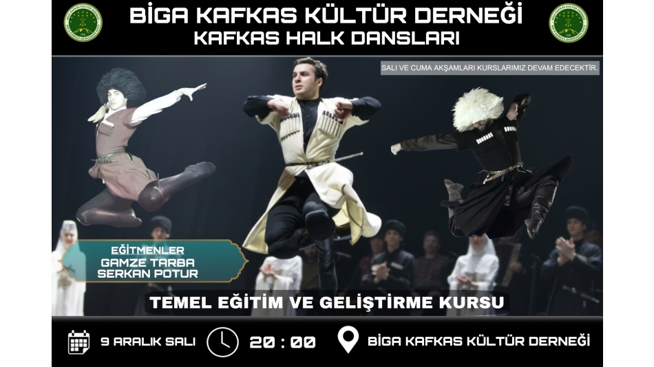 DANS KURSLARIMIZ BAŞLIYOR